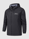 Unisex wasserdichte und atmungsaktive Midseason-Jacke mit Kapuze – Outdoor-Jacke