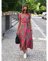 Bequemes Sommerkleid mit atmungsaktivem Design
