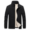Herren-Fleecejacke – Weich und warm mit Stehkragen und Reißverschluss