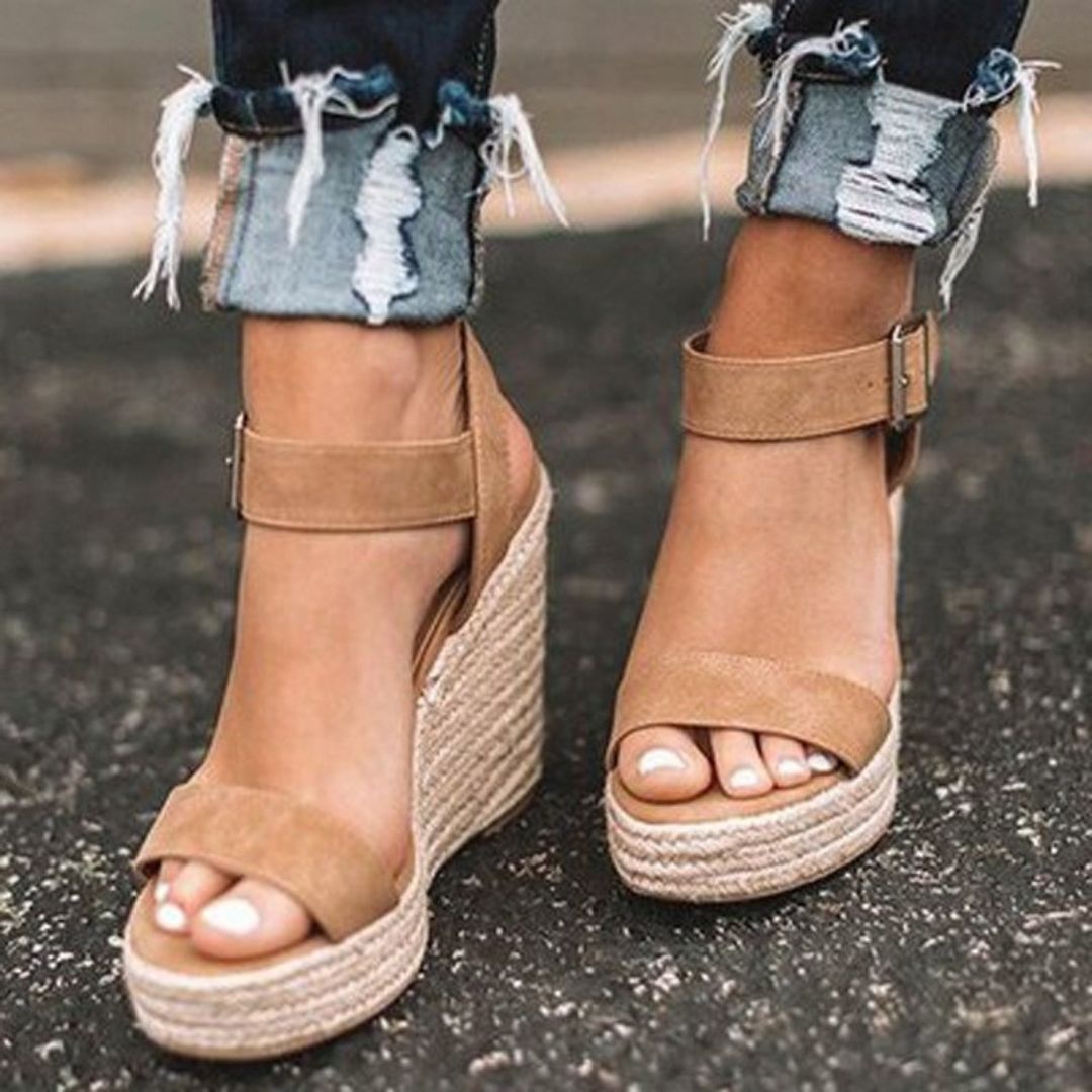 Elegante Plateau-Sandalen für Damen - Komfort und Stil