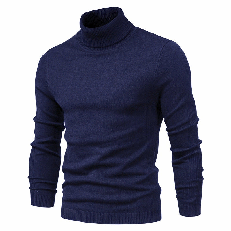 Klassischer Rollkragenpullover für Herren - Zeitlose Eleganz und Komfort