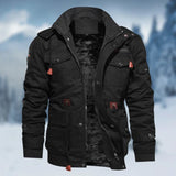 Manteau d'Hiver Vert Homme - Chaud, Déperlant et Élégant