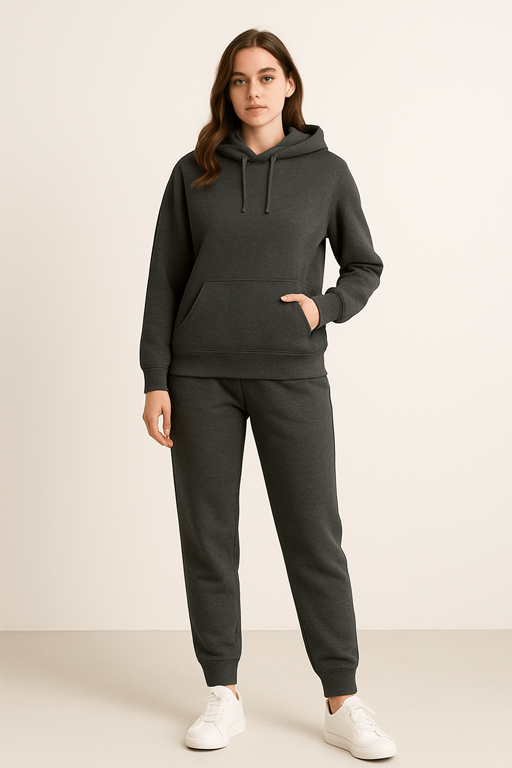 Unisex Kapuzenpullover- und Jogginghosen-Set für Komfort und Stil