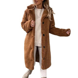 Warm and stylish teddy winter coat for women