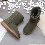 Warm winter boots for women – Comfortable fur-lined ankle boots