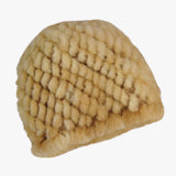 Luksusowa czapka z futerka ekologicznego – Elegancka zimowa czapka o miękkiej fakturze