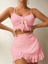 Elegantes Rüschenset für Damen - Romantisch und Raffiniert