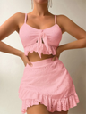 Elegantes Rüschenset für Damen - Romantisch und Raffiniert