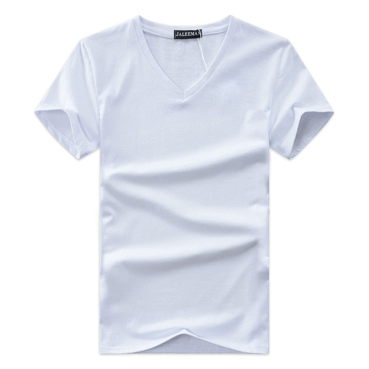 T-shirt Homme Col V Ajusté