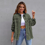 Veste en Jean Femme au Style Bohème Chic pour l'Été-mezam.fr
