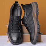 FlexStep - Comfortable and Waterproof Men's Leather Orthopedic Shoes