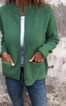 Oversize Strickweste für Damen – Weicher und bequemer Herbstcardigan