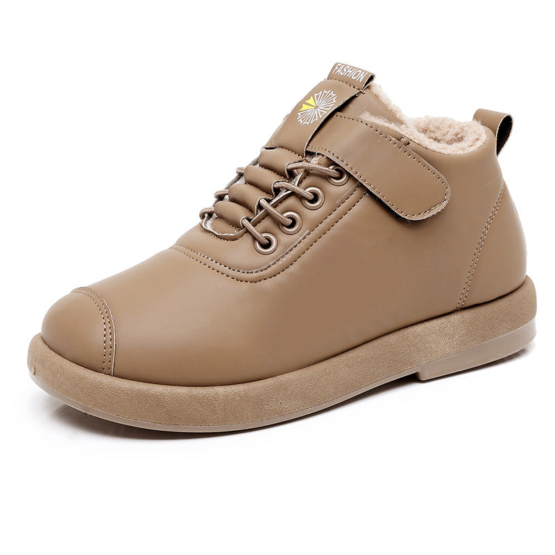 Chaussures d’Hiver Homme – Chaussures Extérieures Décontractées Chaudes et Rembourrées
