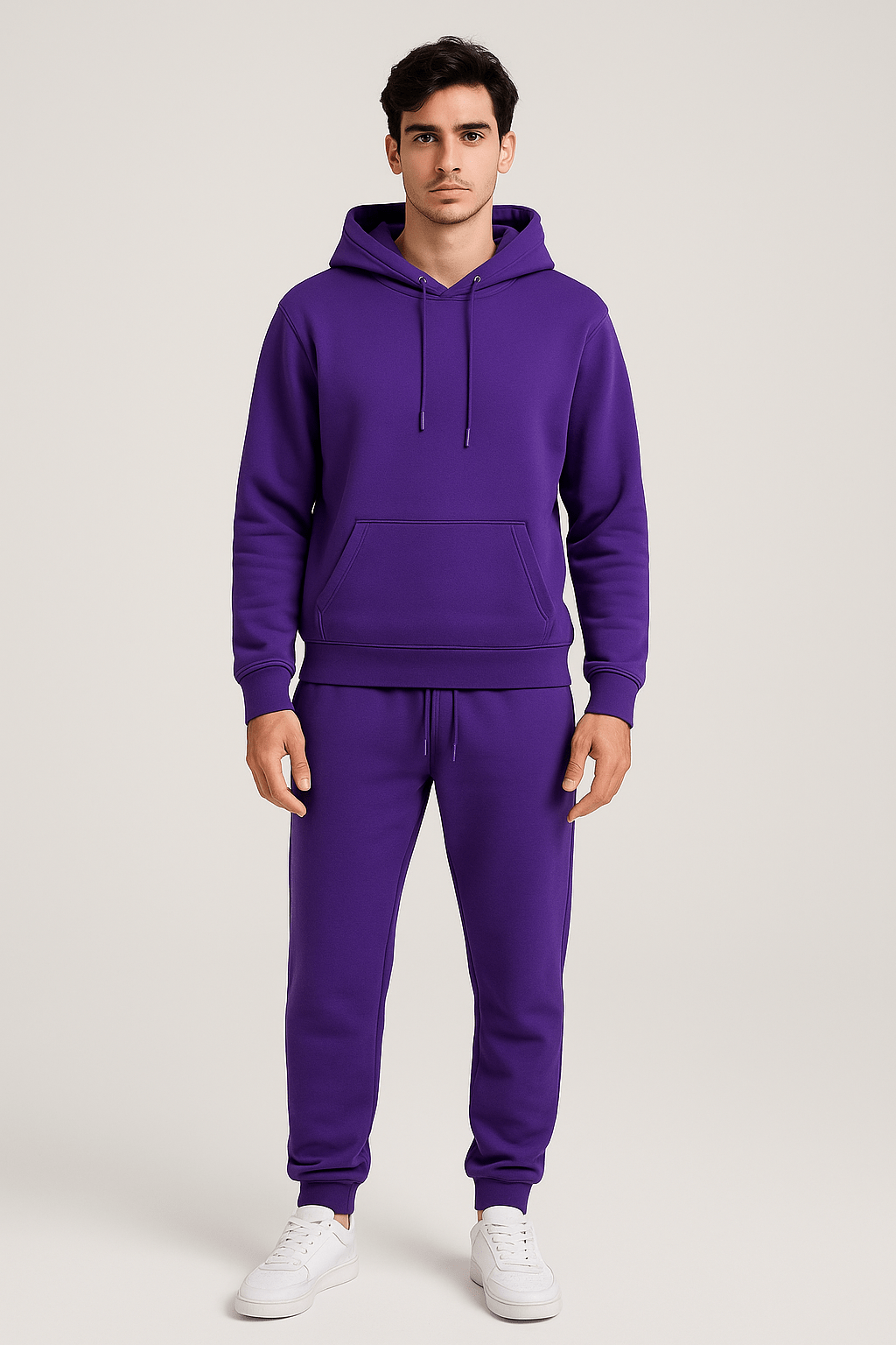 Unisex Kapuzenpullover- und Jogginghosen-Set für Komfort und Stil