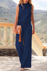 Ärmelloser Overall für Damen - Komfort und Stil