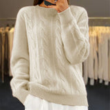 Pull Chaud en Laine pour Femmes pour Jours d'Hiver