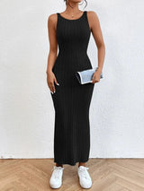 Sommerkleid mit Rückenausschnitt und bequemer Passform