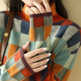 Luxus Kaschmir Rollkragenpullover für kalte Tage