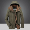 Herren Wintermantel mit Kapuze – Warme Parka mit weichem Futter