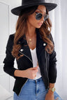 Veste en Cuir pour Femmes - Élégante et Polyvalente