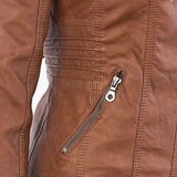 Damenjacke mit Reißverschluss und Kapuze – Moderner Stil & Elegante Details