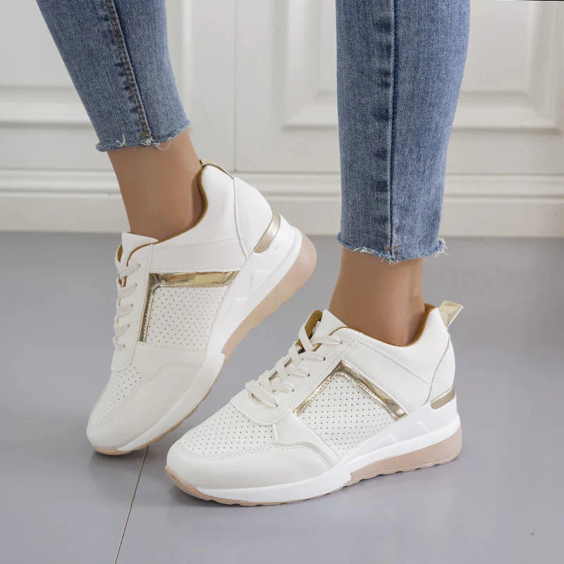 Elegant Wedge Heel Baskets with Ventilation