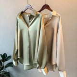 Satinbluse - Komfort und Eleganz