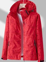 Damen Wintermantel mit Kapuze – Warme Winddichte Jacke mit elegantem Design