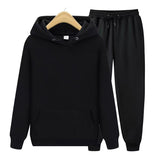 Unisex Kapuzenpullover- und Jogginghosen-Set für Komfort und Stil