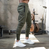 Herren-Jogginghose – Tarn-Sporthose mit Reißverschlusstaschen und Kordelzug