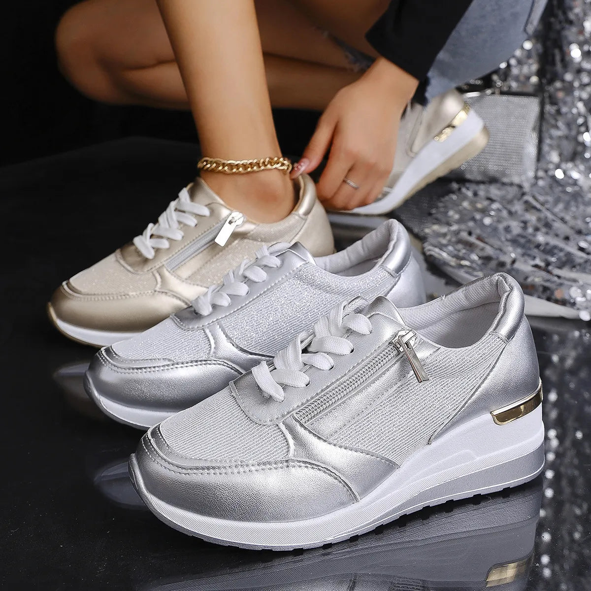 Elegante Sneaker für Damen mit Komfort und Klasse
