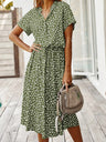 Robe Midi Élégante d'Été pour Femmes