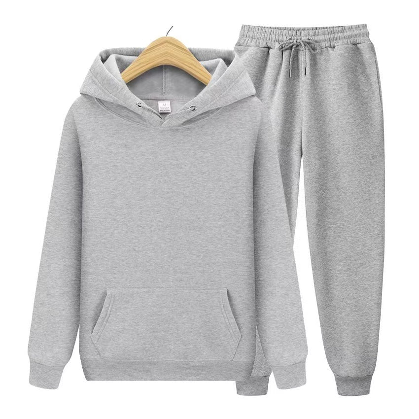 Unisex Kapuzenpullover- und Jogginghosen-Set für Komfort und Stil