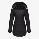 Doudoune Femme Légère – Manteau d’Hiver Matelassé avec Capuche