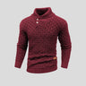 Herren Strickpullover – Warmer Pullover mit Kragen und klassischem Design