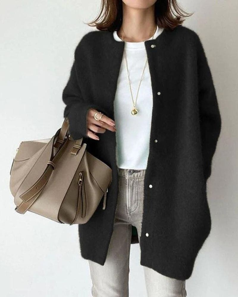 Gilet en Laine et Mohair pour Femmes