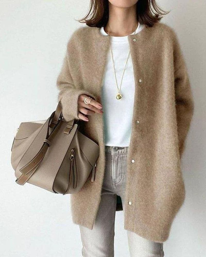 Gilet en Laine et Mohair pour Femmes