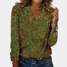 Top Pailleté Femme avec Sequins et Col en V