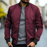 Blouson Bombardier Moderne pour Hommes - Classique et Confortable