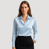 Blouse Femme à Imprimé Fleuri – Coupe Élégante et Stylée