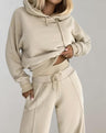 Damen Jogginghose – Weite Hose mit doppelten Seitenstreifen