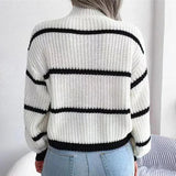 Pull Élégant pour Femme en Pure Laine Vierge avec Coupe Intemporelle