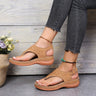 Orthopädische Damensandalen mit bequemer Sohle