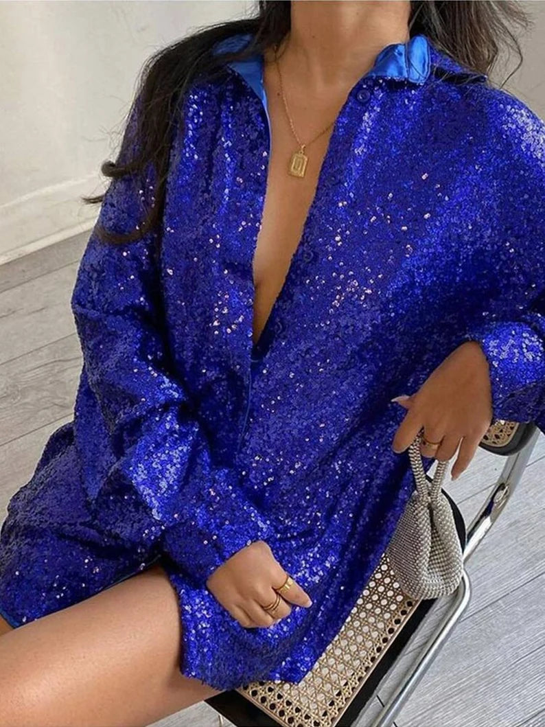 Blouse Oversize Femme - Design Tendance et Confortable