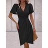 Elegantes Wickelkleid für schicke und festliche Anlässe