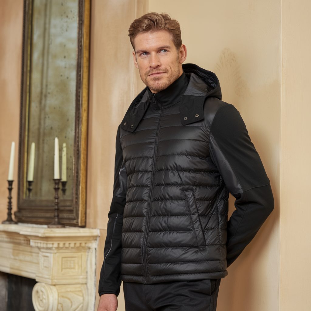Steppwintermantel für Herren – Warm, Elegant & Bequem