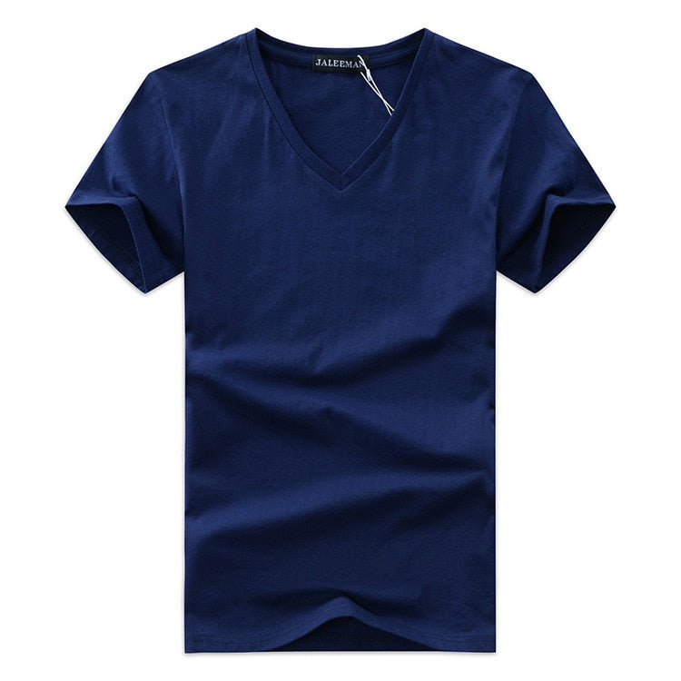 T-shirt Homme Col V Ajusté