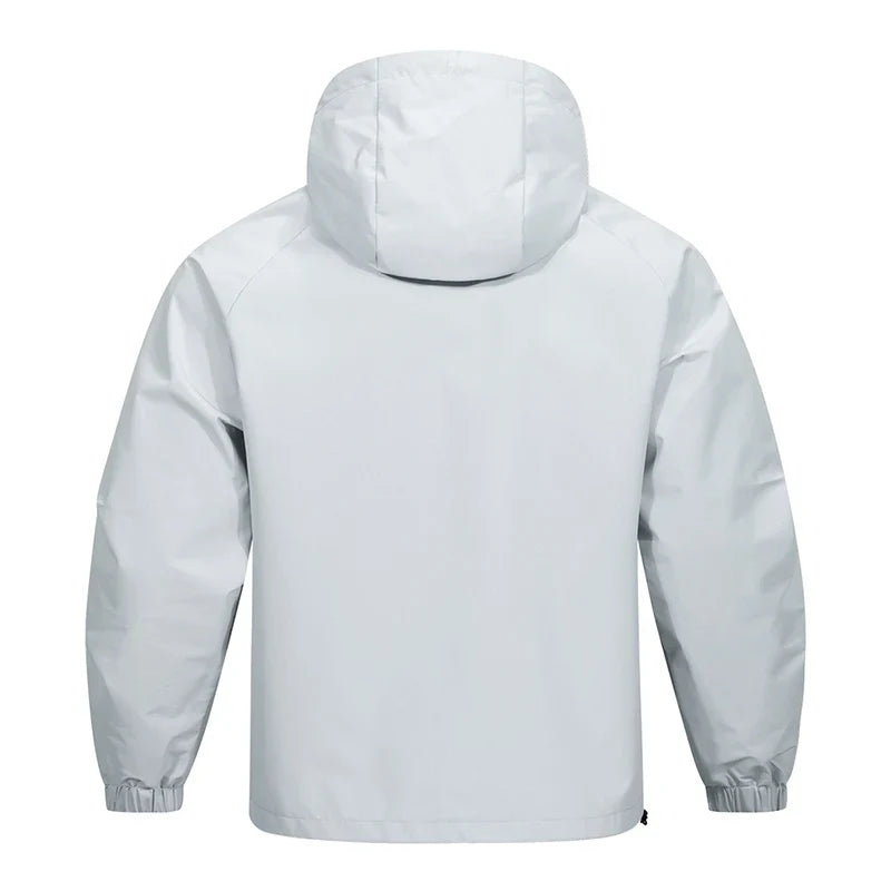 Herren Anorak Jacke – Winddichte Softshell Wasserdicht mit Kapuze