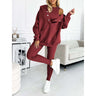 Damen-Trainingsanzug – Bequeme Kleidung mit Knopfpullover