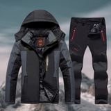Herren-Winterset – Jacke und Hose mit Kapuze | Außenkomfort